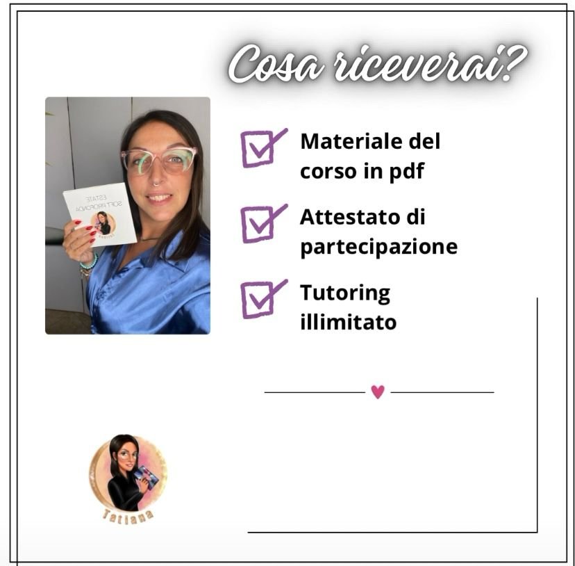 Corso Base Cosa imparerai